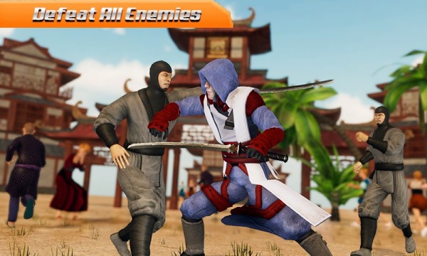 Ninja King Fighting Games: Superhero Kung Fu Fight
