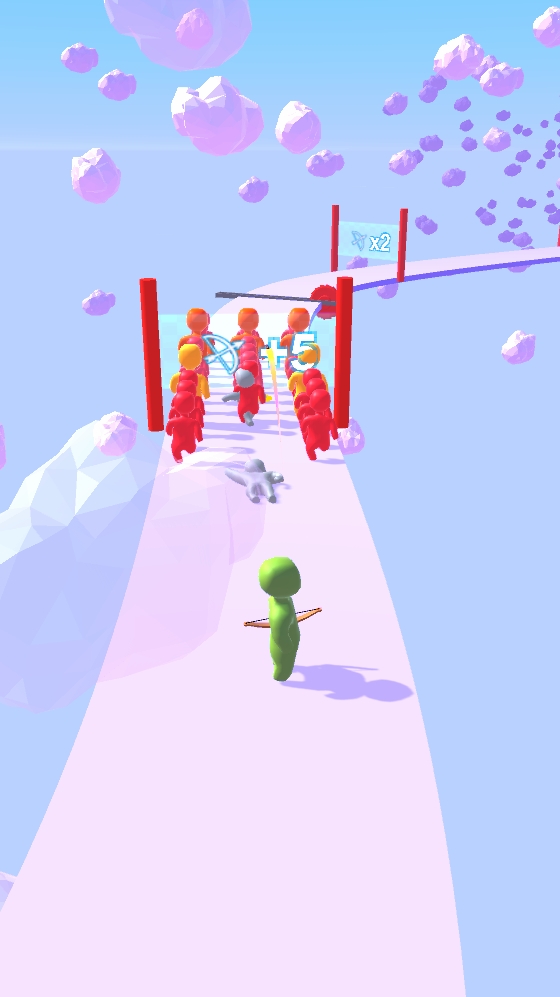 Crowd Shoot 3D: Archer Chase图2