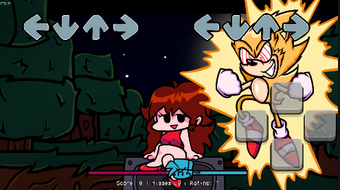 HIM(fnf黄金索尼克VS史蒂夫)图4