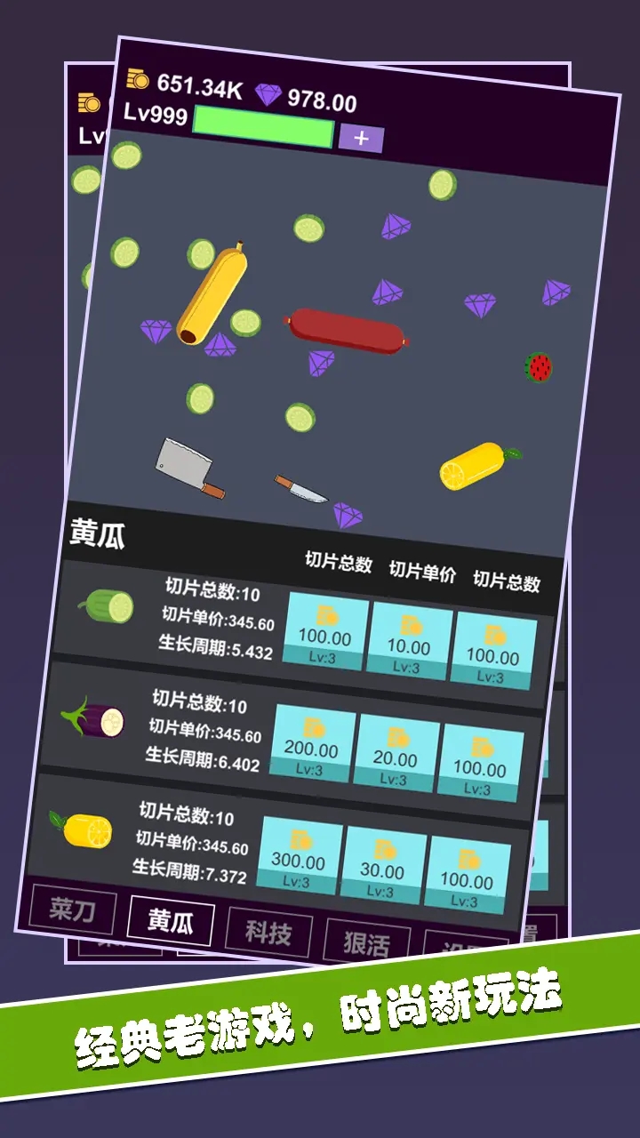 黄瓜茄子切切切图2