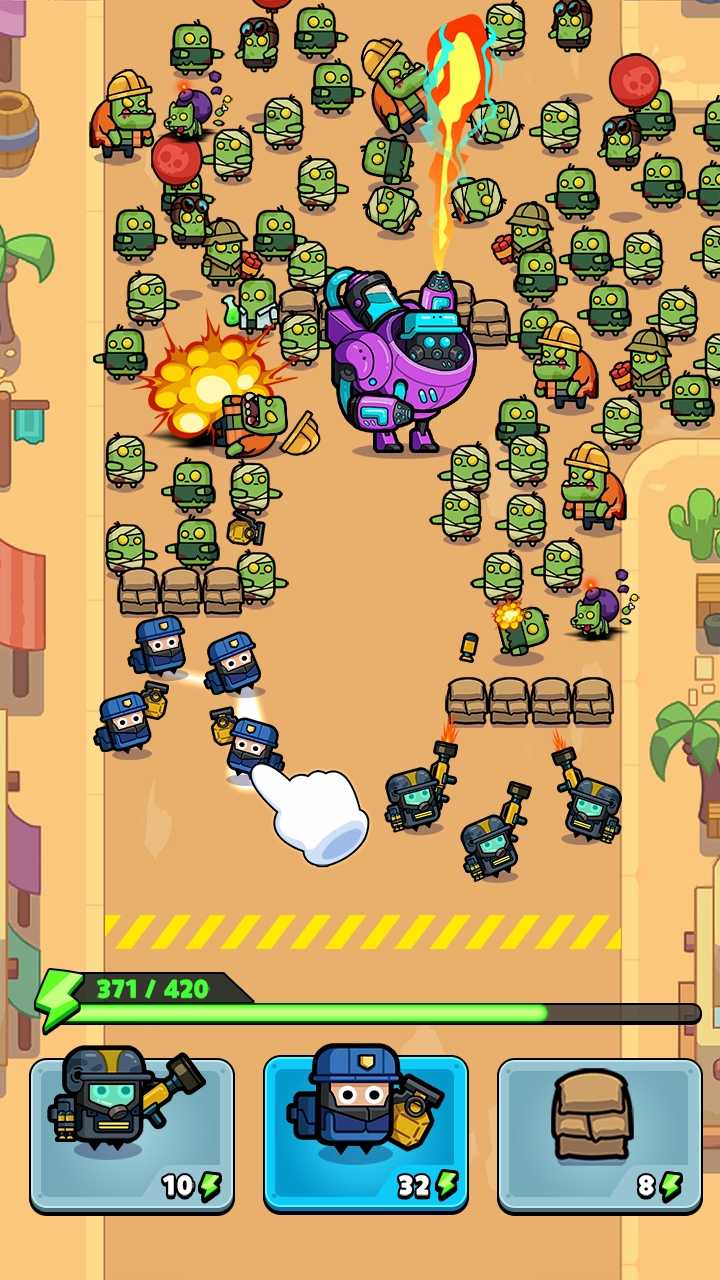 警察大战僵尸图4