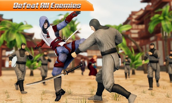 Ninja King Fighting Games: Superhero Kung Fu Fight图2