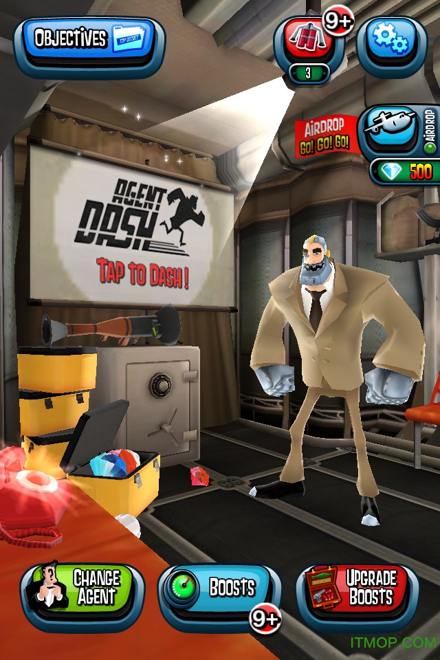 特工跑酷内购破解版(Agent Dash)图1