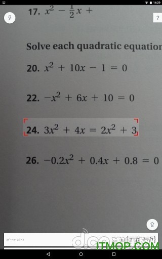 照片数学手机软件PhotoMath图1