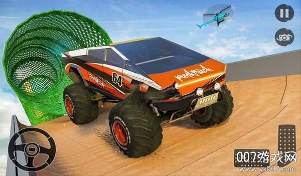 Monster Truck Ramp Stunts(怪物卡车坡道特技)
