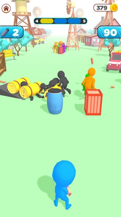 子弹弯曲路径图1