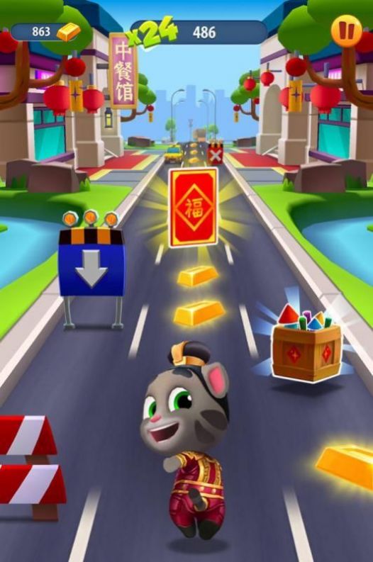 汤姆猫英雄跑酷图3