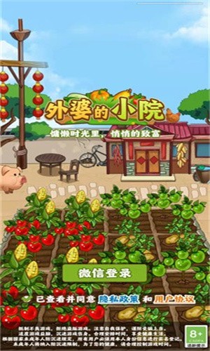 外婆的小院图1