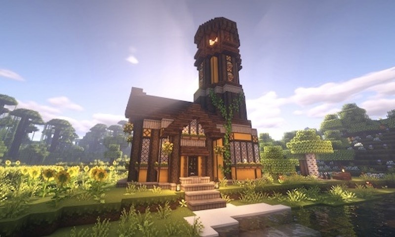 沙盒像素世界3D图3