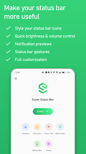OPPO仿苹果ios状态栏(Super Status Bar)图1