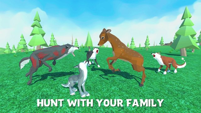 Wolf vs Tiger Simulator: Wild Animals 3D图4