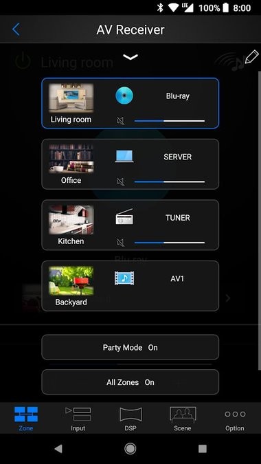 雅马哈功放遥控器app(AV CONTROLLER)图4