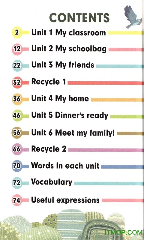 PEP小学英语四上图1