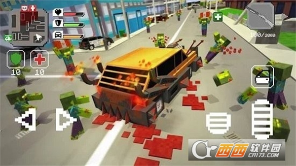 Grand Pixel Auto: Open World Wars图2