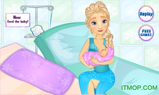 冰雪公主生小宝宝图4