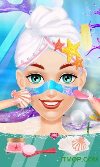 美人鱼化妆游戏图2