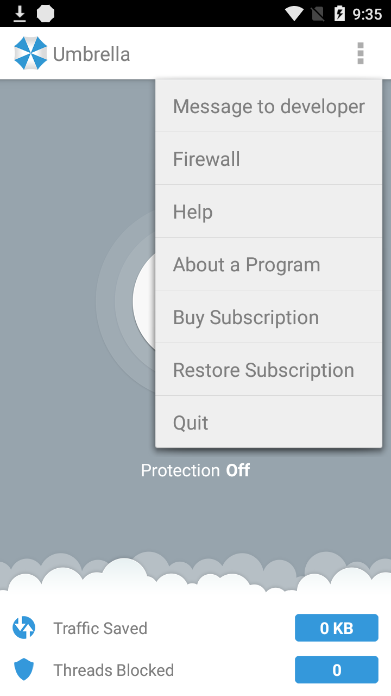 Umbrella防火墙软件图3