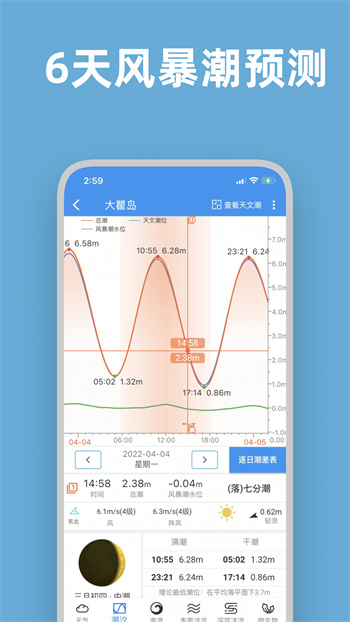 流浪潮汐天气预报app最新版图2