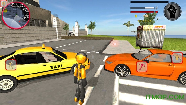 疯狂火柴人绳索英雄老版本图1