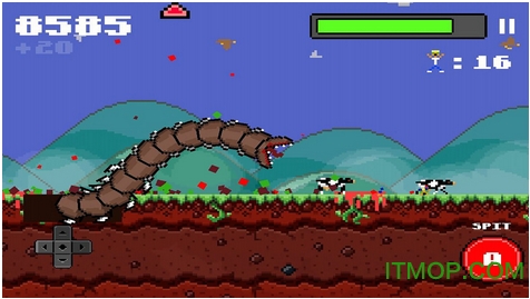 超级巨型蠕虫破解版(Super Mega Worm)图3