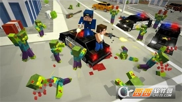 Grand Pixel Auto: Open World Wars图1