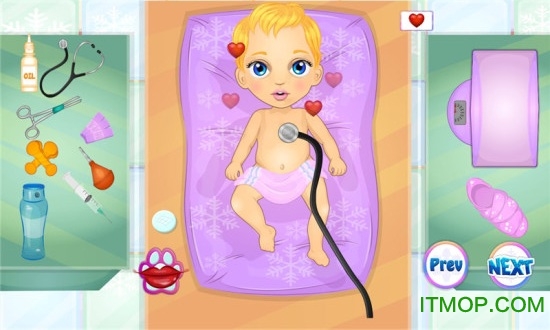 冰雪公主生小宝宝图3