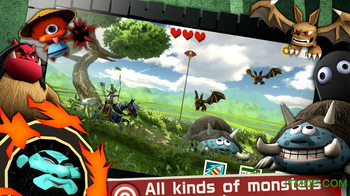 射箭武士无限金币版(SAMURAI SANTARO)图1