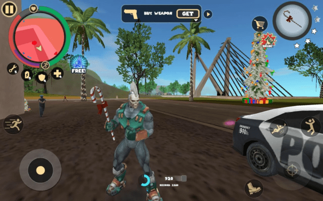 绳索英雄罪恶之城(rope hero vice town)图1