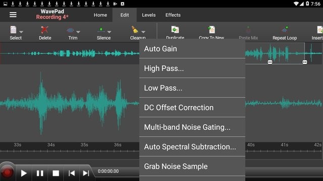 WavePad Free(音频编辑)图3