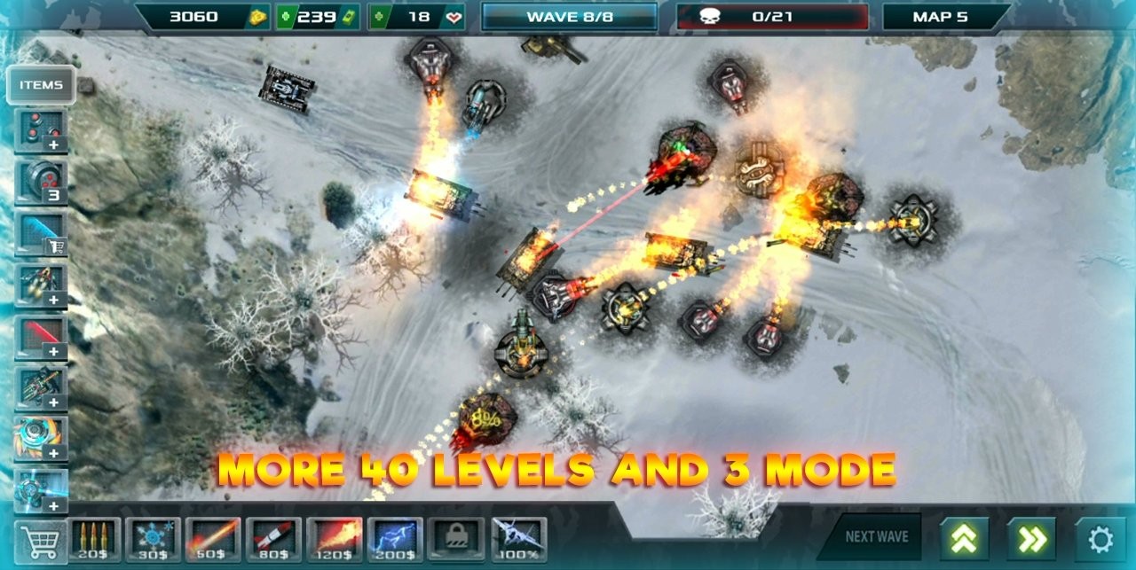 Tower Defense: Alien War TD图3