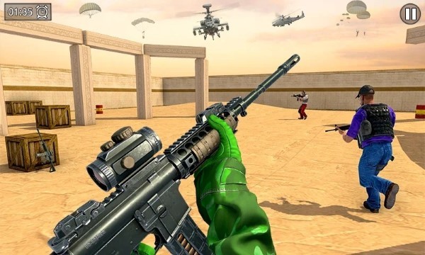 FPS shooting Mission: Gun Game图1