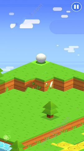 高尔夫球下落图4