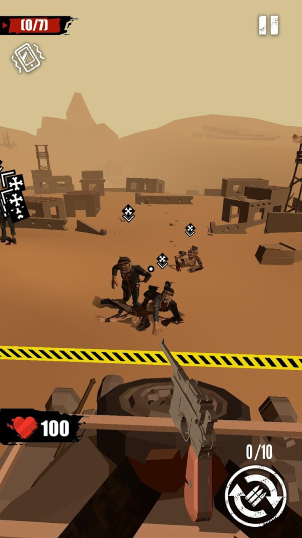 合成手枪：僵尸射击图5