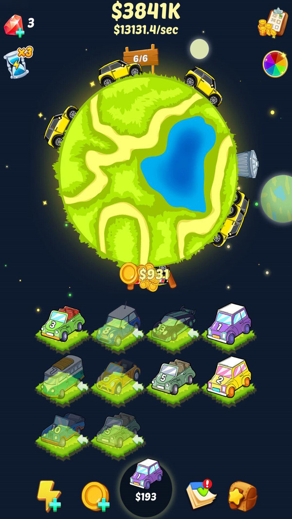 合并梦幻汽车图1