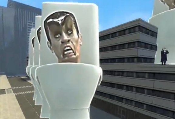 马桶人VS监控人战争模拟图1