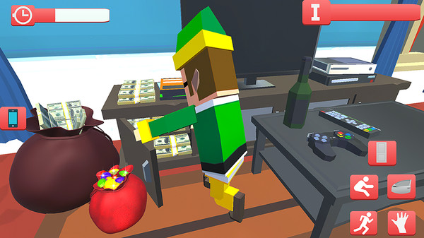 圣诞老人与白色圣诞节纸巾盒游戏官方版图2