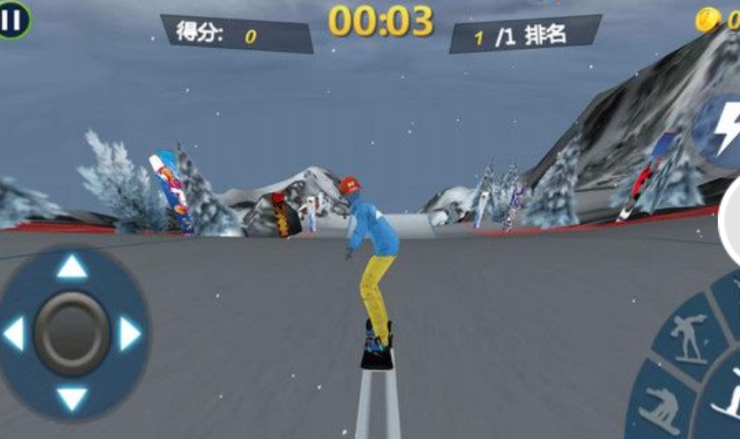 真实滑雪模拟器图1