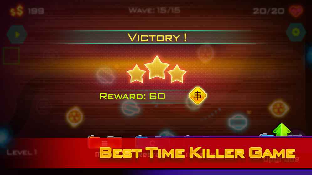 Tower Defense: Geometry War图4