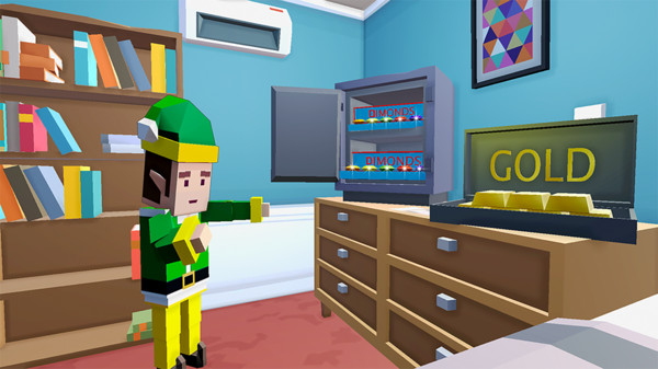 圣诞老人与白色圣诞节纸巾盒游戏官方版图1