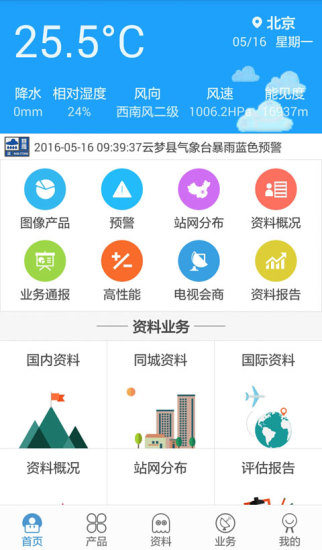气象业务内网图1