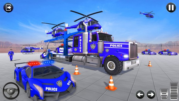 警察卡车运警车图1