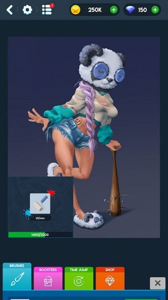 空闲的艺术家图1