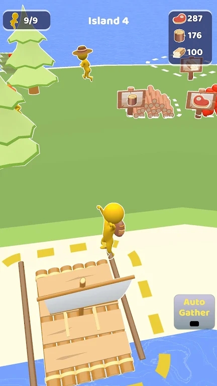 Island Rescue 3D: Craft & Survive图1
