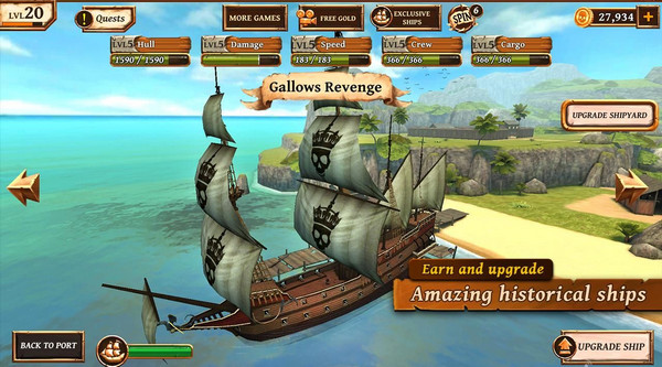 Ships of Battle: Age of Pirates图3