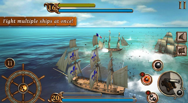 Ships of Battle: Age of Pirates图2