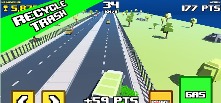 Crazy Road: Trash Dump Truck图2