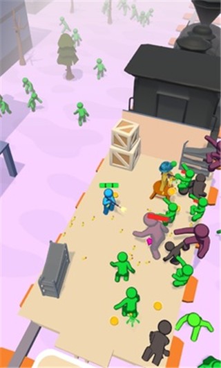 火车防御僵尸生存图3