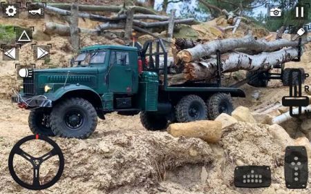 泥浆车离线驾驶图1
