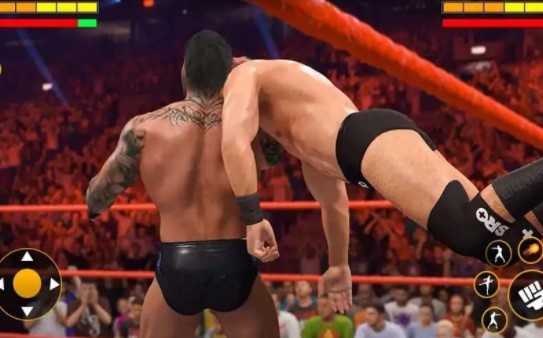 肌肉摔跤格斗图1