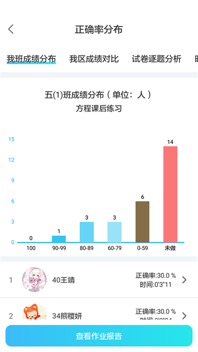 专课专练教师端图1